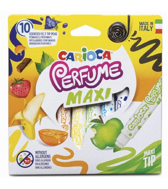 Carioca Keçeli Boya Kalemi Kokulu Jumbo 10 Lu 42989