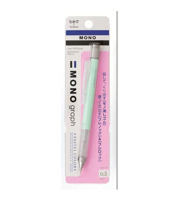 Tombow Versatil Kalem Mono Graph Pastel 0,5 MM Blisterli N.Yeşili