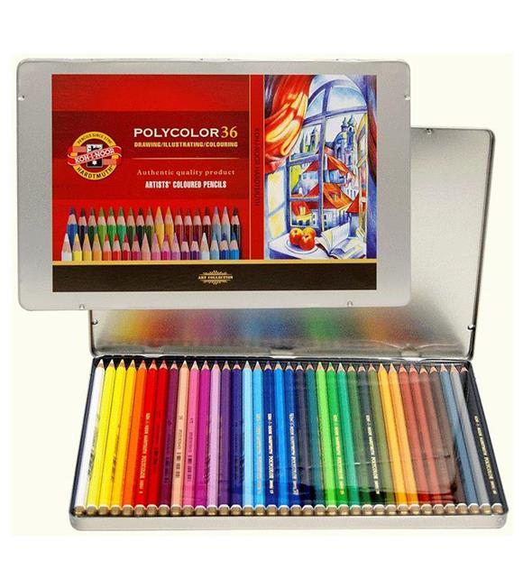 Koh-I Noor Set Of Artist´S ColouRed Pencils 3825 36