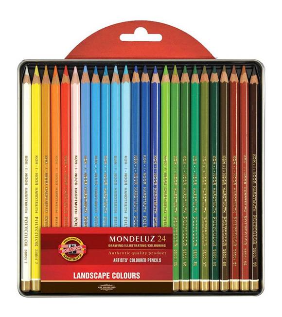 Koh-I Noor Set Aquarel Pencils Landscape 3724 24