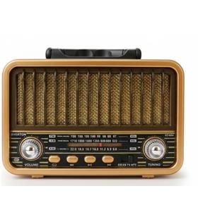 Everton Rt-834 Bluetooth Radyo-TF card-usb-Kumandalı Nostaljik Radyo Solar Güneş Panelli