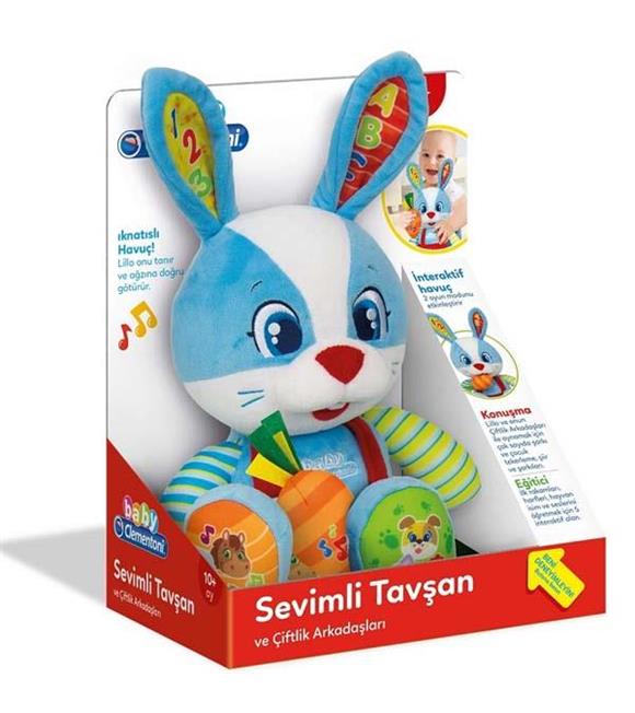 Clementoni Baby Sevimli Tavşan 64544