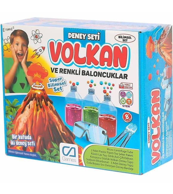 Capls Volkan Ve Baloncuklar 5217 Deney Seti