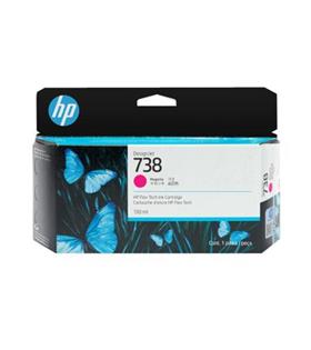 HP 738 Magenta Kırmızı 130ML Plotter Kartuşu 498N6A