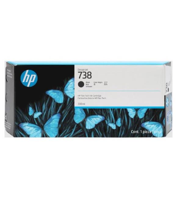 HP 738 Black Siyah 130ML Plotter Kartuşu 498N4A