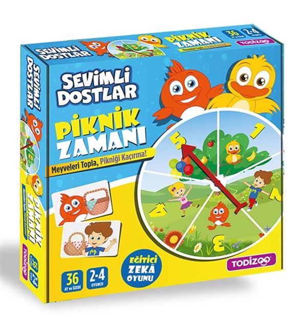 Todizoo Sevimli Dostlar Piknik Zamanı Kutu Oyunu