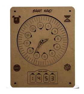 Moon Beavers Saat Kaç Ahşap Eğitici Oyun