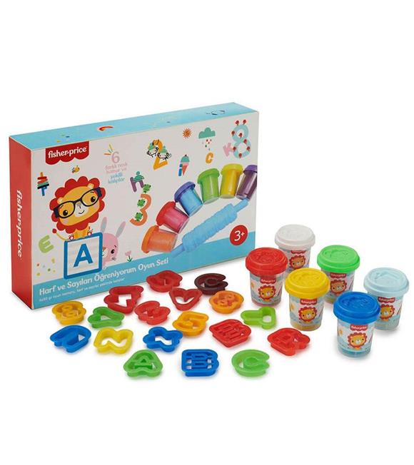 Fisher Price Oyun Hamuru Seti Alfabe Ve Sayılar 39 Parça HHJ35