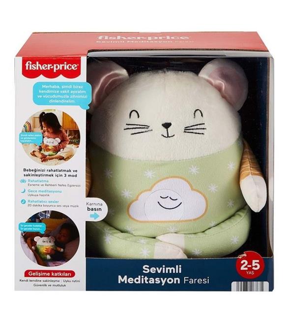 Fisher Price Sevimli Meditasyon Faresi 20 Cm HHH49