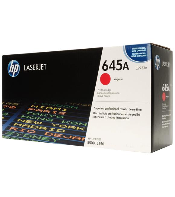 HP 645A Magenta Kırmızı 12.000 Sayfa Toner C9733A