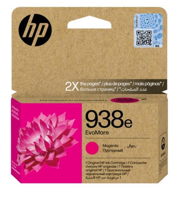 HP 938e Magenta Kırmızı Yüksek Kapasite Kartuş 4S6Y0PE