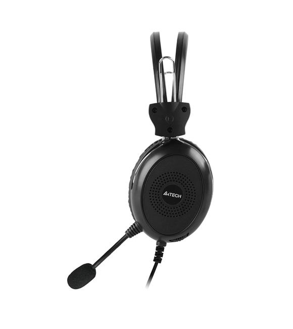 A4 Tech HU-30 Stereo USB Siyah Mikrofonlu Kulaklık