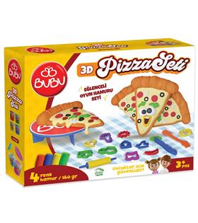 Bu-Bu Oyun Hamuru Seti Pizza (L) BUBU-OH0011