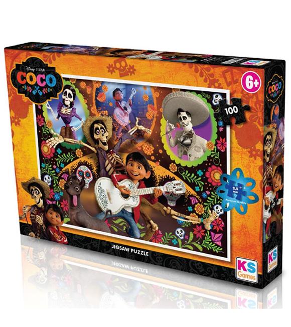 Ks Games Puzzle 100 Parça Coco Puzzle CO 714