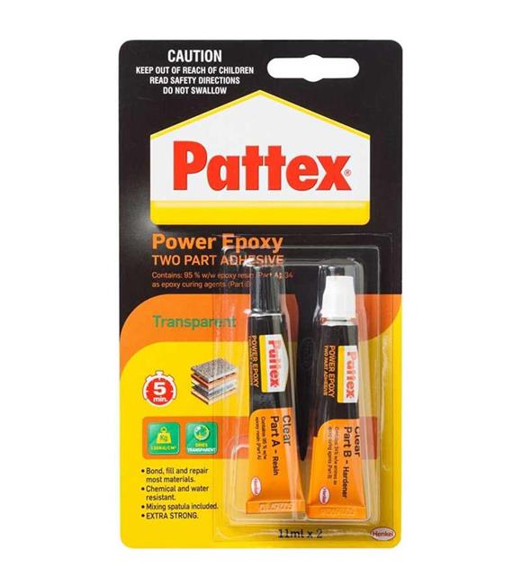 Pattex Rapid Metal Pow Epoxy Lig. Steel 2x11 ML 1990107