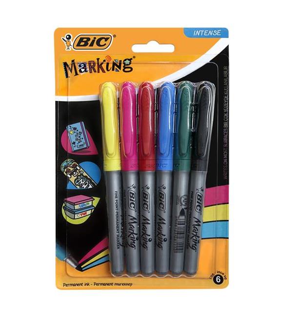 Bic Kalem Markıng Color 6 LI Blister 961444