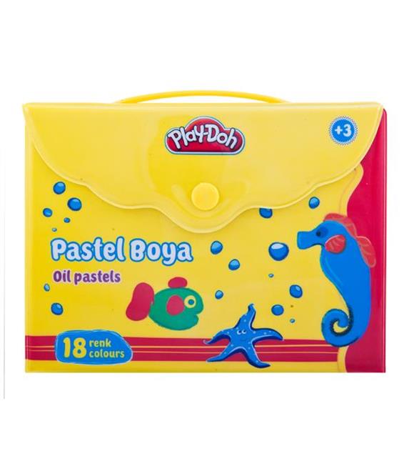 Play-Doh Pastel Boya Çantalı 18 Renk PLAY-PA006