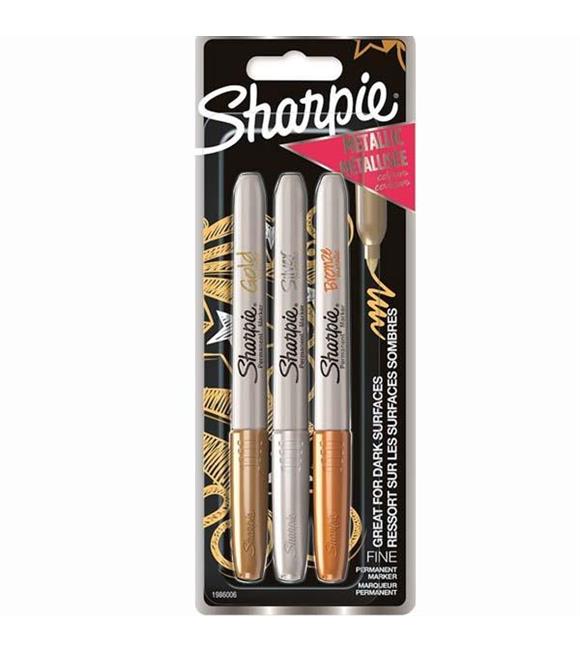 Sharpie Markör Metalik 3 Lü Bl Karışık Renk 1986006