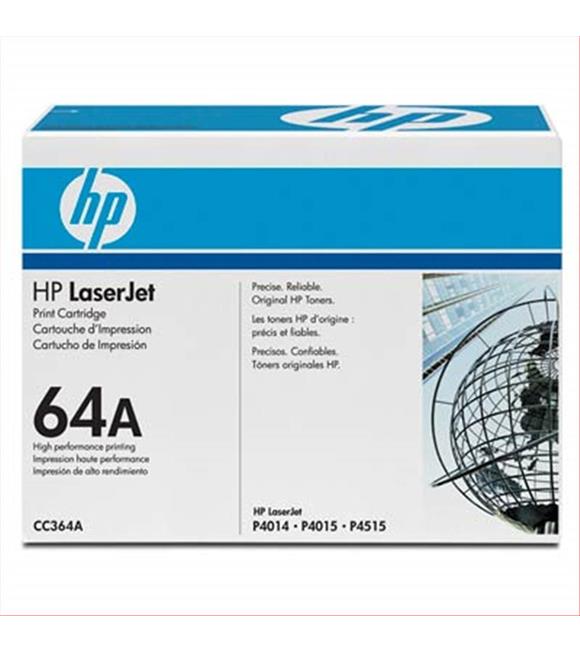 HP 64A Black Siyah 10.000 Sayfa Toner CC364A