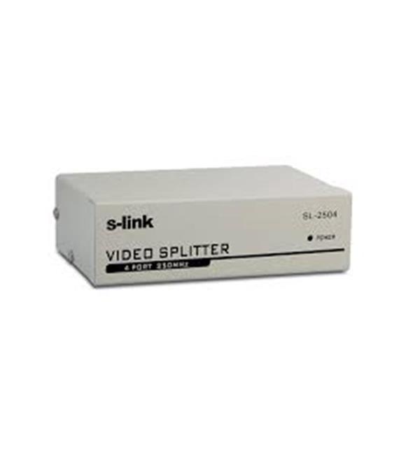 S-link SL-2504 4 VGA 250Mhz Monitör Splitter