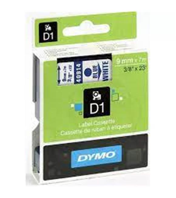 DYMO S0720690 D1 Yedek Şerit 9 mmx7mt Beyaz-Mavi 40914