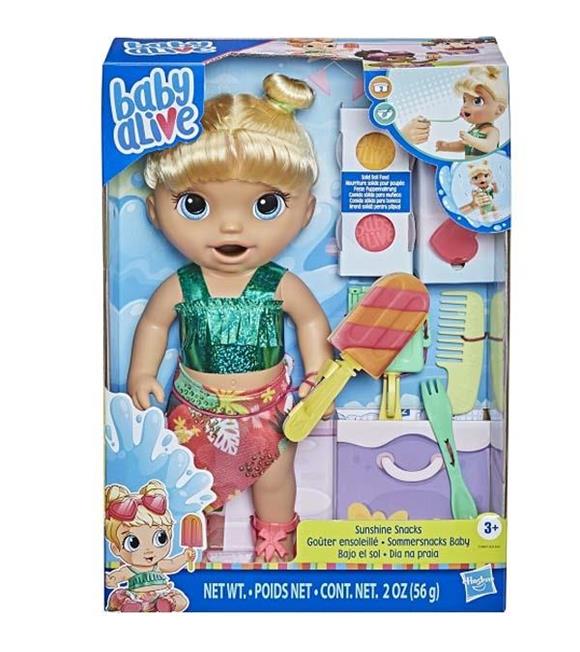 Baby Alive Bebeğimle Yaz Eğlencesi Sarışın F1680