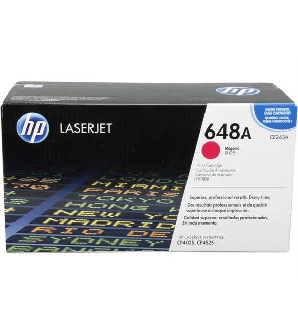 HP 648A Magenta Kırmızı 11.000 Sayfa Toner CE263A