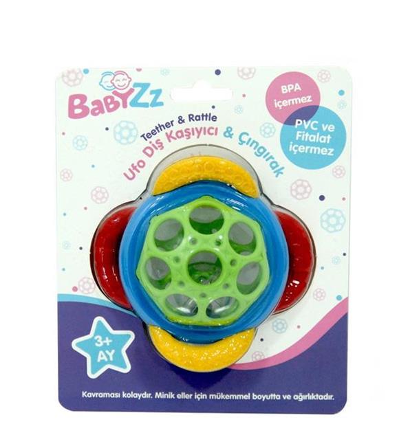 Enfal Babyzz Ufo Diş Kaşıyıcı & Çıngırak BYZ-30800