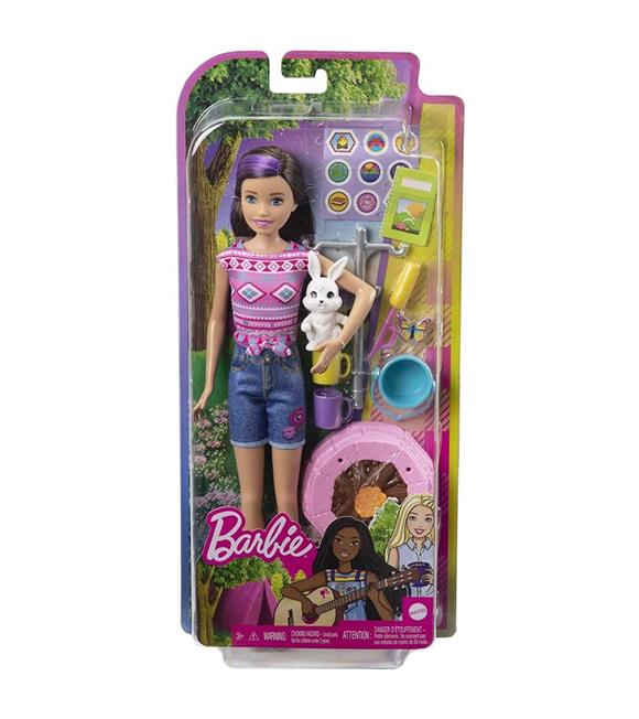 Barbie nin Kız Kardeşleri Kampa Gidiyor Oyun Seti HDF69