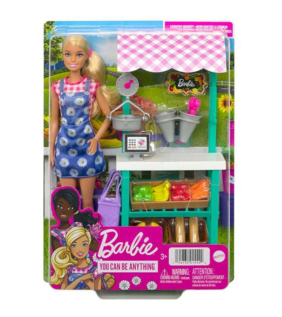 Barbie Çiftçi Pazarı Oyun Seti HCN22