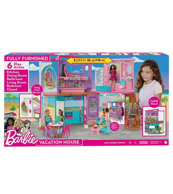 Barbie Tatil Evi Oyun Seti HCD50