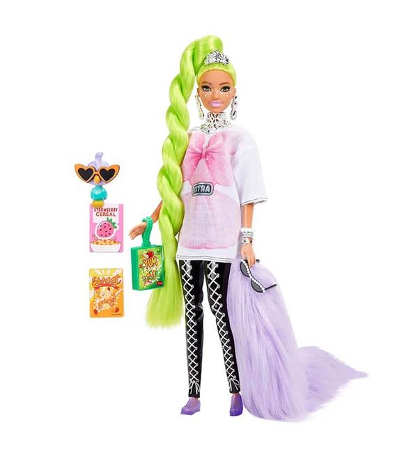 Barbie Extra Neon Saçlı Bebek MTL-HDJ44