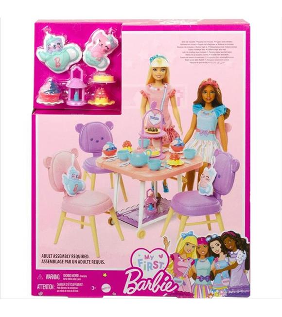 Barbie My First İlk Bebeğim Çay Partisi Oyun Seti HMM65