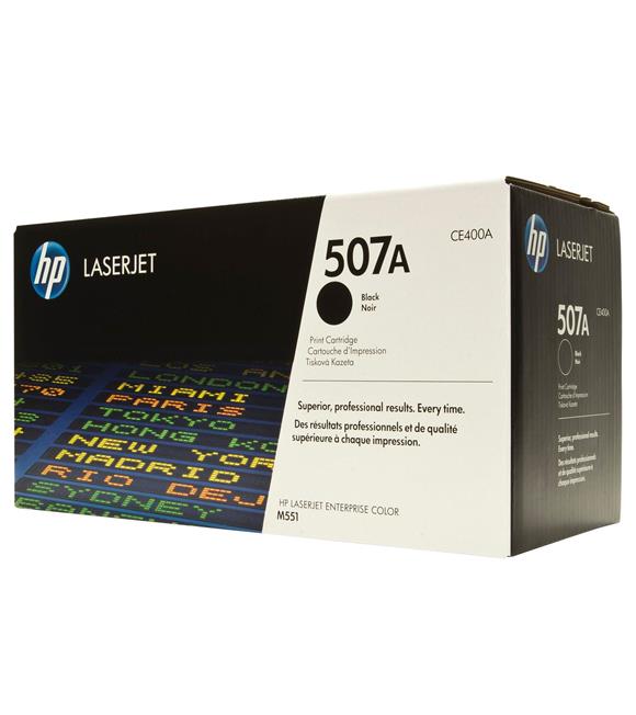 HP 507A Black Siyah 5.500 Sayfa Toner CE400A