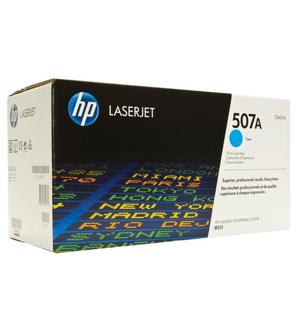 HP 507A Cyan Mavi 6.000 Sayfa Toner CE401A