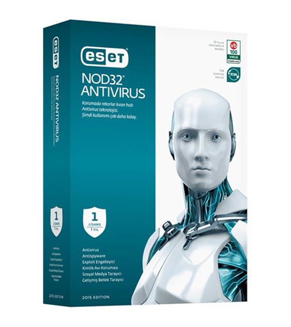 Eset Nod32 Antıvırus 1 Kullanıcı 1 Yıl