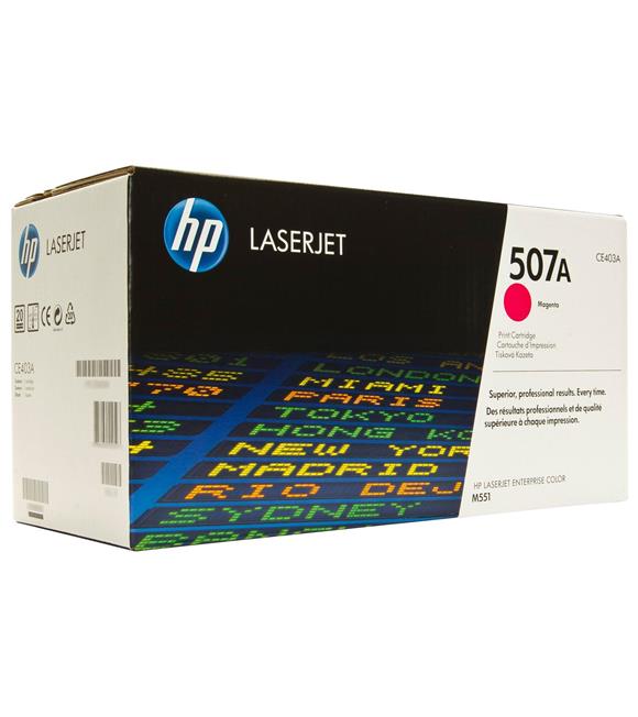 HP 507A Magenta Kırmızı 6.000 Sayfa Toner CE403A