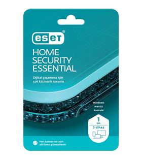 Eset Home Securıty Premıum 3 Kullanıcı 1 Yıl Box Kutu