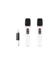 Hadron HDX2791B Beyaz Kablosuz (WIRELESS) 2Lİ Mikrofon_1)