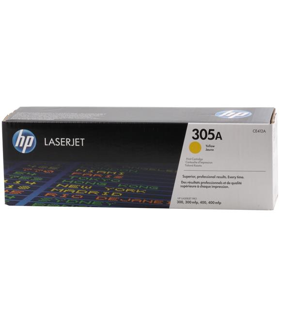 HP 305A Yellow Sarı 2.600 Sayfa Toner CE412A