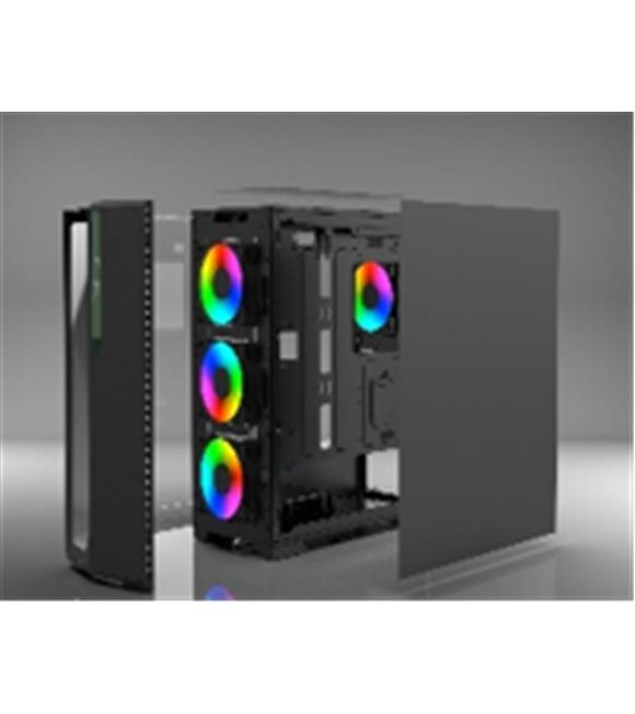 Inca Emg-17XN 4X1200mm Kumandalı ARGB Fan Gaming Computer Case_1