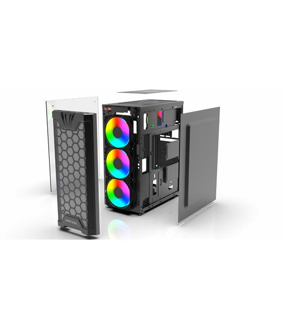 Inca Emg-15XB Kumandalı 4X1200mm ARGB Fan Gaming Computer Case_1