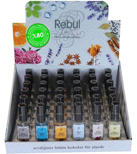 Rebul 36lı Set 50ml Sprey Kolonya