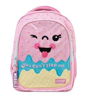 Muggle Okul Çantası Pink Ice Cream Pembe Mu-8652