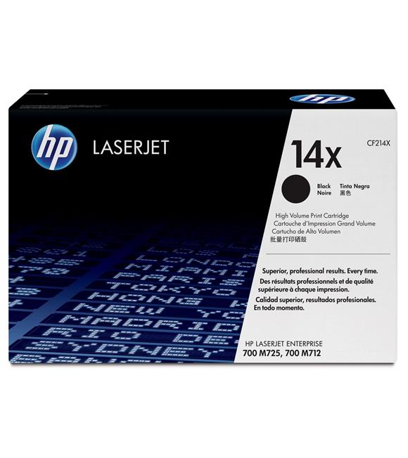 HP 14X Black Siyah 17.000 Sayfa Toner CF214X