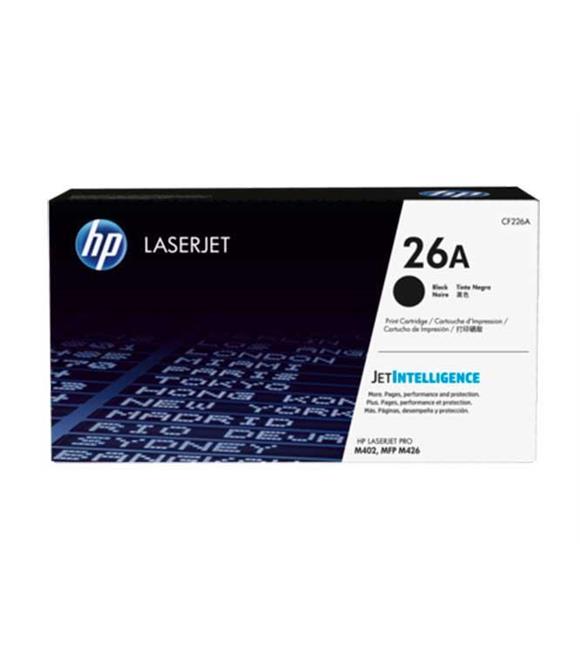 HP 26A Black Siyah 3.100 Sayfa Toner CF226A_1