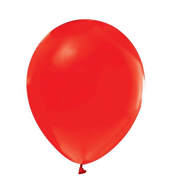 Balonevi Balon Baskısız 12" Kırmızı 100 LÜ BBP12100-03