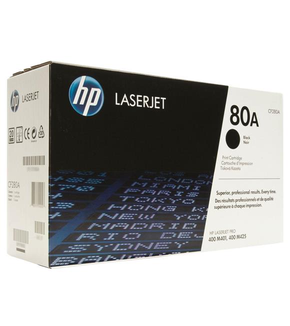 HP 80A Black Siyah 2.700 Sayfa Toner CF280A