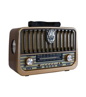 Everton Rt-878 Bluetooth (El Feneri) Fm-Usb-Tf-Aux Şarjlı Nostaljik Radyo