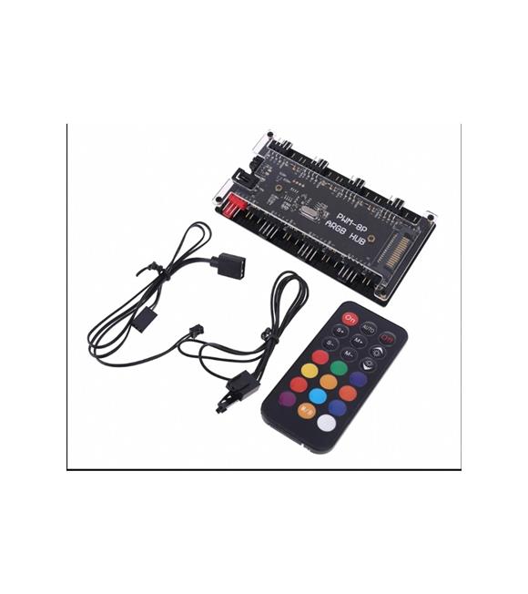 Inca ISS-02XN Intel-amd 2X120MM Argb LED Fanlı Am5 Control Remote Cpu Liquid Cooler